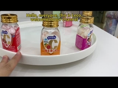 Gezonde vitamine C-tabletten met actief bestanddeel ISO22000